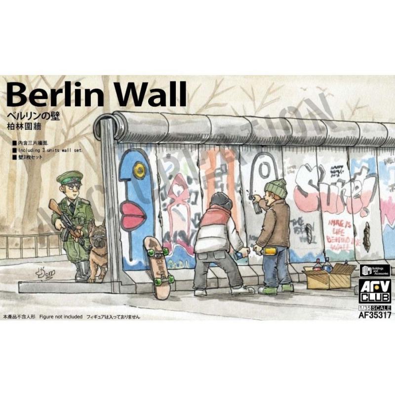 Berlin Wall günstig Kaufen-Berlin Wall - 3 units wall set. Berlin Wall - 3 units wall set <![CDATA[AFV-Club / 35317 / 1:35]]>. 