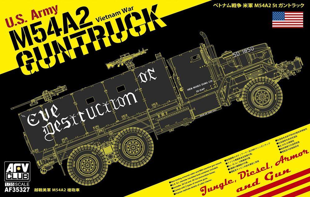 Club  günstig Kaufen-M54A2 5-Ton 6X6 Cargo Gun. M54A2 5-Ton 6X6 Cargo Gun <![CDATA[AFV-Club / 35327 / 1:35]]>. 