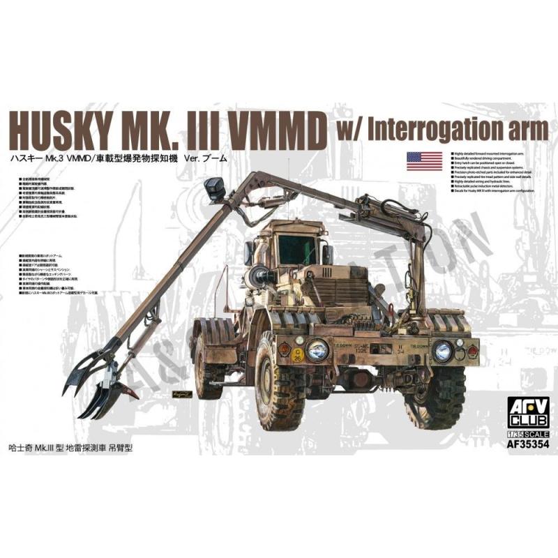 Husky günstig Kaufen-Husky MK.III VMMD w/Interrogation arm. Husky MK.III VMMD w/Interrogation arm <![CDATA[AFV-Club / AF35354 / 1:35]]>. 