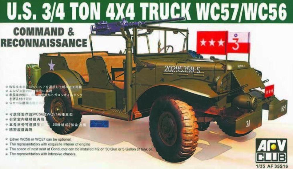 CLUB günstig Kaufen-WC-57 4X4 DODGE COMMAND CAR. WC-57 4X4 DODGE COMMAND CAR <![CDATA[AFV-Club / AFV35S16 / 1:35]]>. 