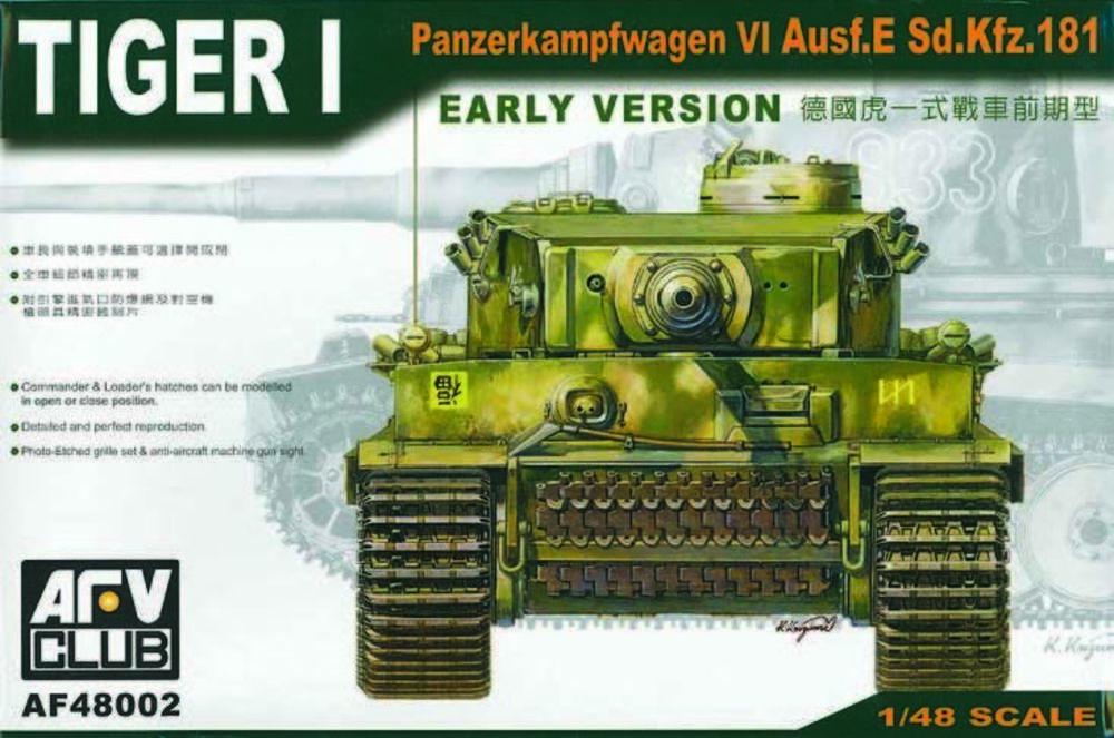 Club  günstig Kaufen-Tiger I Early Version. Tiger I Early Version <![CDATA[AFV-Club / AFV48002 / 1:48]]>. 