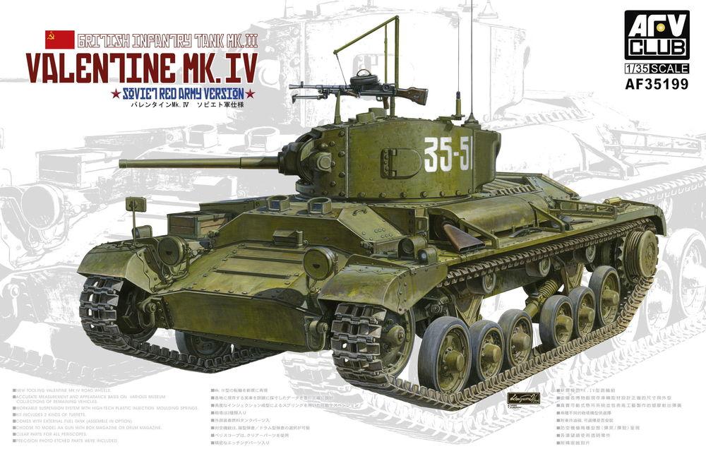 Club  günstig Kaufen-Valentine Mk. IV. Valentine Mk. IV <![CDATA[AFV-Club / AF35199 / 1:35]]>. 