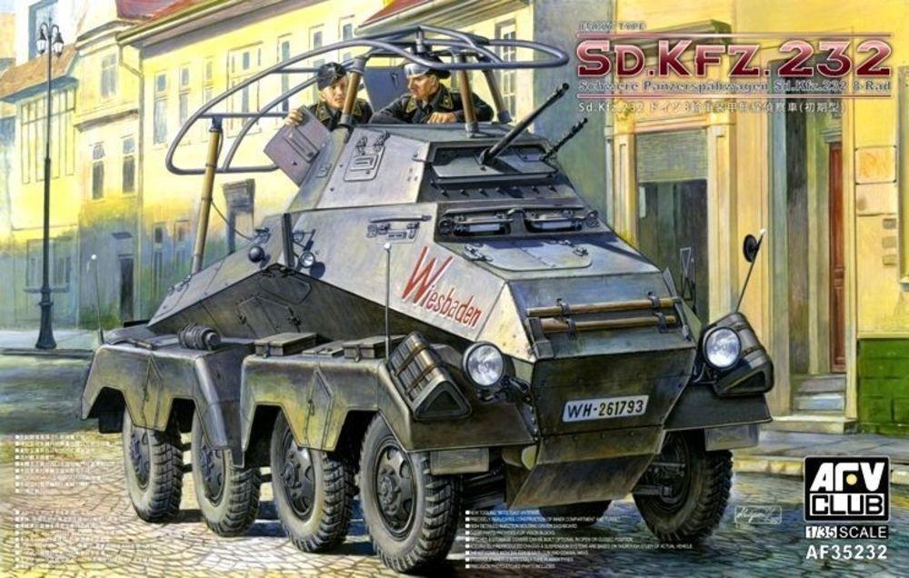 hwagen günstig Kaufen-SD.KFZ.232 Schwere Panzerspähwagen 8 Rad. SD.KFZ.232 Schwere Panzerspähwagen 8 Rad <![CDATA[AFV-Club / AF35232 / 1:35]]>. 