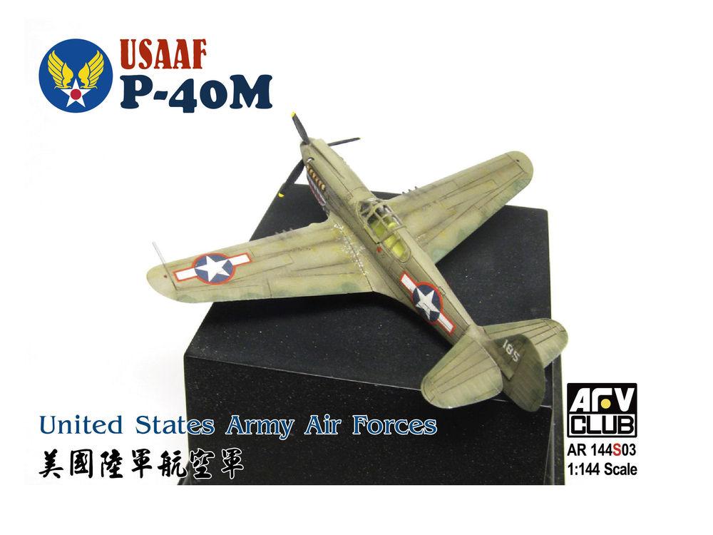 Army Air günstig Kaufen-USAAF P40-M (United States Army Air Force). USAAF P40-M (United States Army Air Force) <![CDATA[AFV-Club / AR144S03 / 1:144]]>. 