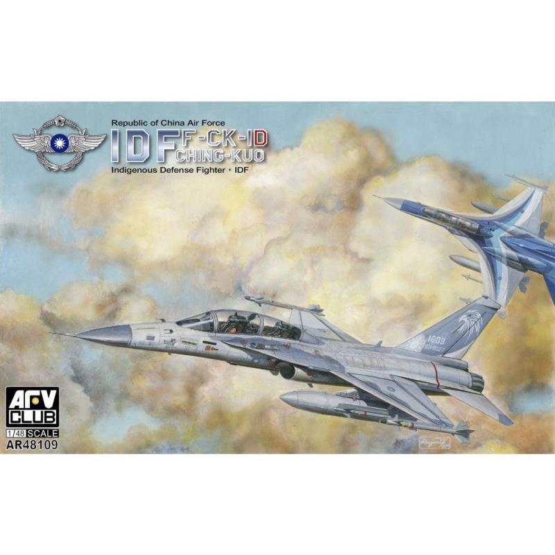 4716965481094 - AFV-Club AR48109 - IDF F-CK-ID Ching-Kuo Indigenous defense Fighter IDF in 148 4716965481094 - AFV-Club AR48109 - IDF F-CK-ID Ching-Kuo Indigenous defense Fighter IDF in 148