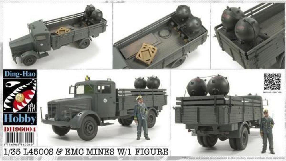 Club  günstig Kaufen-L4500S & EMC Mines w/1 Figure. L4500S & EMC Mines w/1 Figure <![CDATA[AFV-Club / DH96004 / 1:35]]>. 