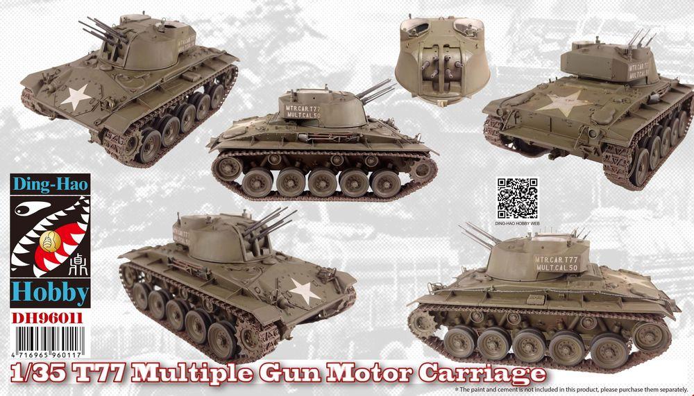 9601 M günstig Kaufen-T77 Multiple Gun Motor Carriage. T77 Multiple Gun Motor Carriage <![CDATA[AFV-Club / DH96011 / 1:35]]>. 