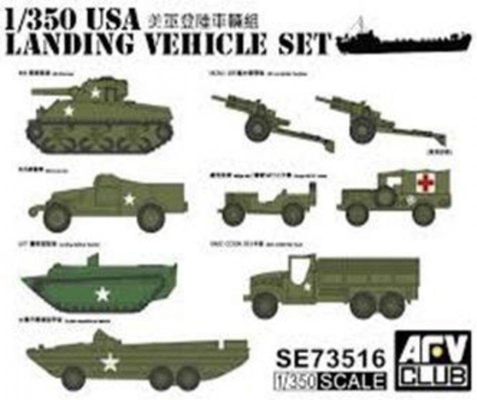 735 F günstig Kaufen-US WW2 Vehicle Set. US WW2 Vehicle Set <![CDATA[AFV-Club / SE73516 / 1:350]]>. 