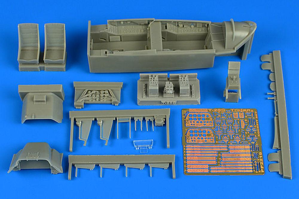 Set 19 günstig Kaufen-T-28C Trojan - Cockpit set [Kitty Hawk]. T-28C Trojan - Cockpit set [Kitty Hawk] <![CDATA[Aires Hobby Models / 2219 / 1:32]]>. 