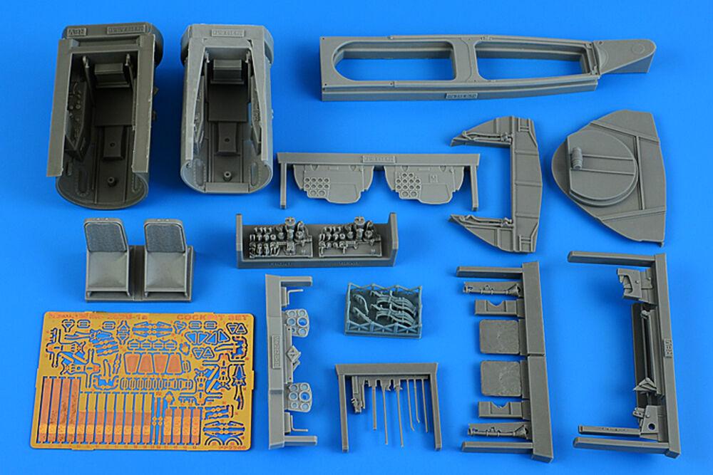 Me 262B-1a – Cockpit set [Revell]