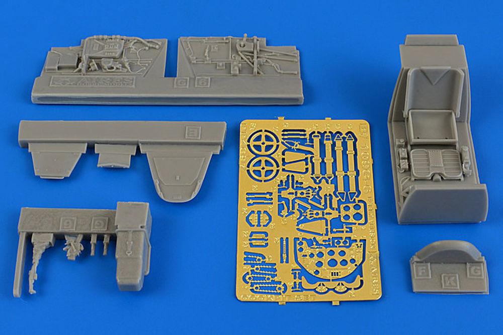 mit 48 günstig Kaufen-Messerschmitt Bf 109 G-6 (early) - Cockpit set [Eduard]. Messerschmitt Bf 109 G-6 (early) - Cockpit set [Eduard] <![CDATA[Aires Hobby Models / 4697 / 1:48]]>. 