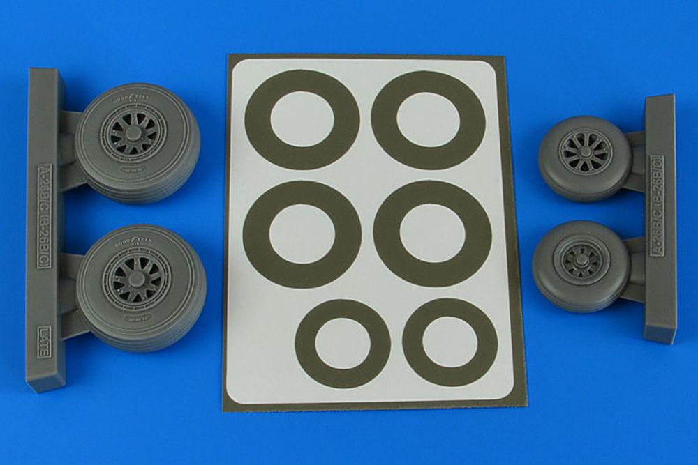 26B Invader günstig Kaufen-A-26B/C (B-26B/C) Invader - Wheels & paint masks late [ICM]. A-26B/C (B-26B/C) Invader - Wheels & paint masks late [ICM] <![CDATA[Aires Hobby Models / 4843 / 1:48]]>. 