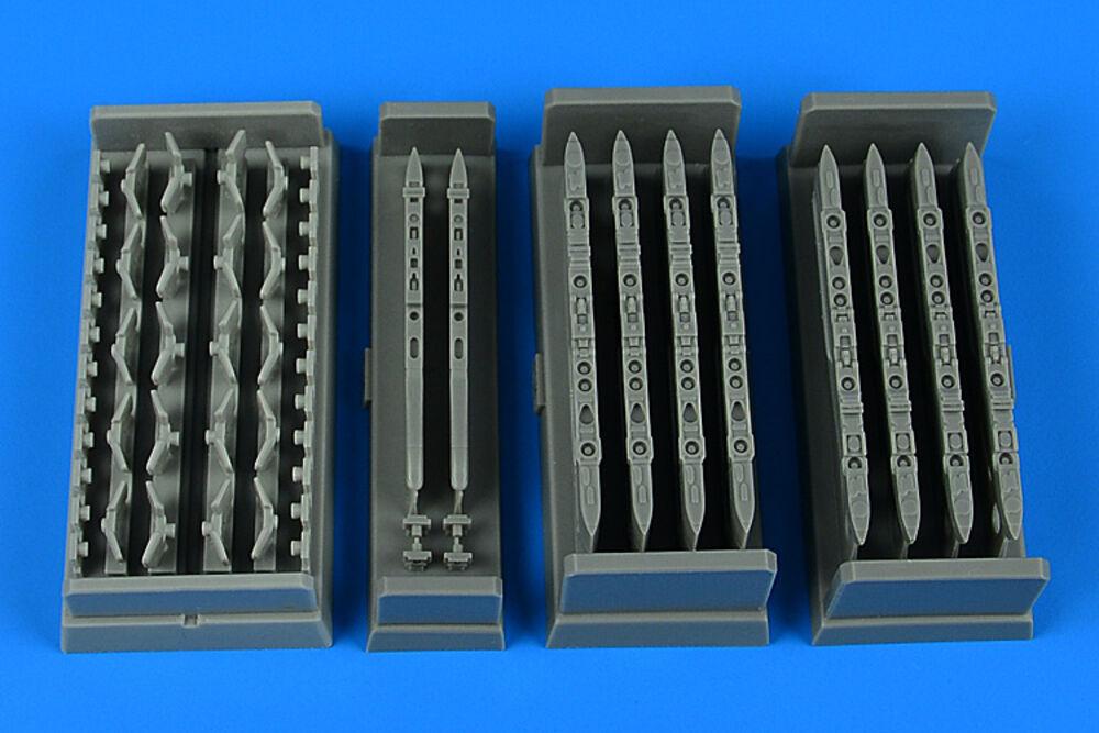 Wing günstig Kaufen-Su-25 Frogfoot - Wing pylons - early version. Su-25 Frogfoot - Wing pylons - early version <![CDATA[Aires Hobby Models / 4901 / 1:48]]>. 