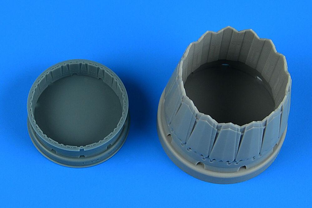 F-35C Lightning II exhaust nozzle – opened [Tamiya]