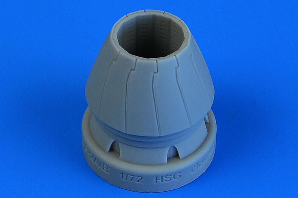 Mitsubishi F-2A/B - Exhaust nozzle - closed [Hasegawa]