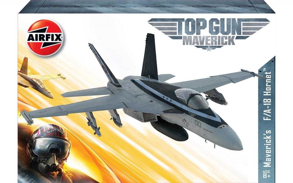 Top Gun Maverick S F 18 Hornet Airfix A 1 72 Top Gun Maverick S F 18 Hornet Airfix A 1 72
