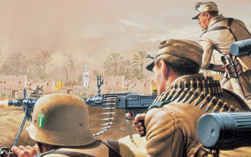 5055286660948 - Airfix A00711V - 176 WWII Afrika Corps 5055286660948 - Airfix A00711V - 176 WWII Afrika Corps