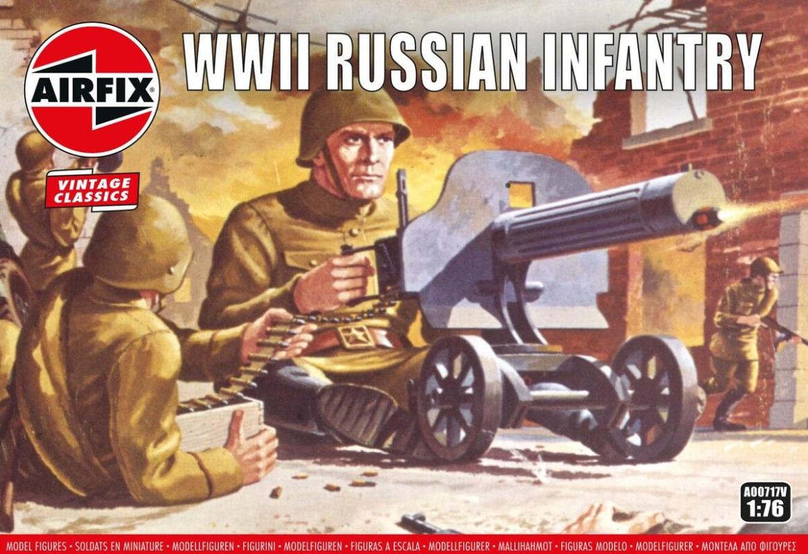 5055286686160 - Airfix A00717V - 176 Russian Infantry 5055286686160 - Airfix A00717V - 176 Russian Infantry