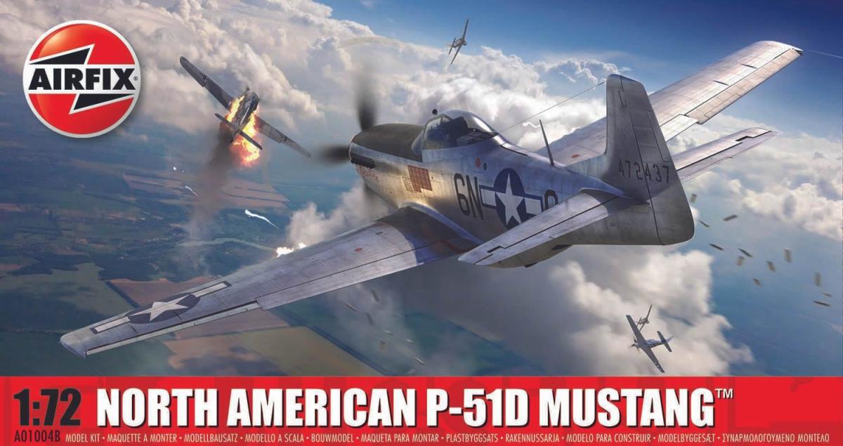 10 Must günstig Kaufen-North American P-51D Mustang. North American P-51D Mustang <![CDATA[Airfix / A01004B / 1:72]]>. 