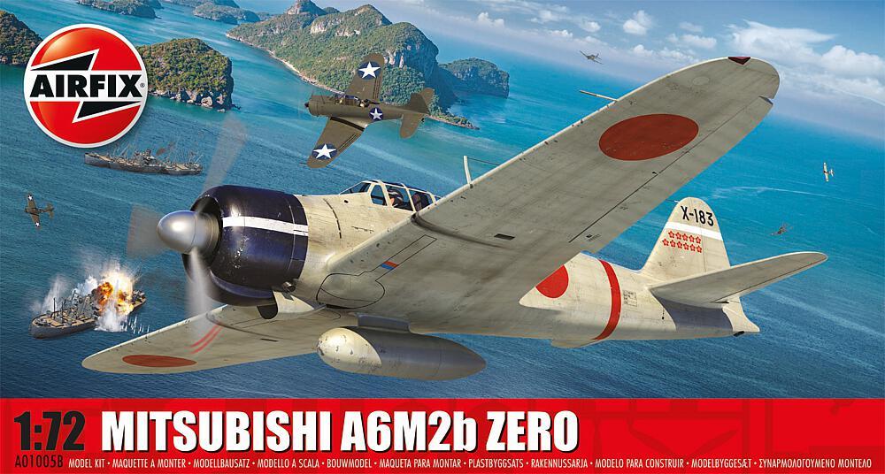 SUB 100 günstig Kaufen-Mitsubishi A6M2b Zero. Mitsubishi A6M2b Zero <![CDATA[Airfix / A01005B / 1:72]]>. 