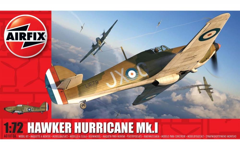 5055286671463 - Airfix A01010A - 172 Hawker Hurricane MkI 5055286671463 - Airfix A01010A - 172 Hawker Hurricane MkI