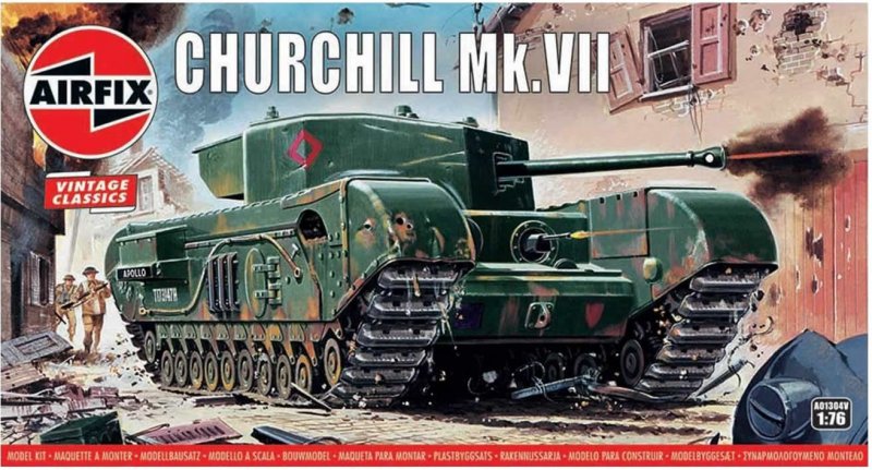 VINTAGE günstig Kaufen-Churchill Mk.VII Tank - Vintage Classics. Churchill Mk.VII Tank - Vintage Classics <![CDATA[Airfix / A01304V / 1:76]]>. 