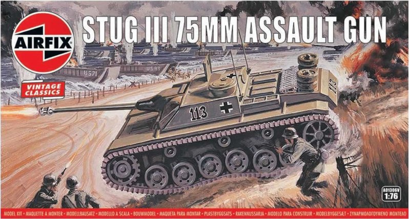 assault günstig Kaufen-Stug III 75mm Assault Gun - Vintage Classics. Stug III 75mm Assault Gun - Vintage Classics <![CDATA[Airfix / A01306V / 1:76]]>. 