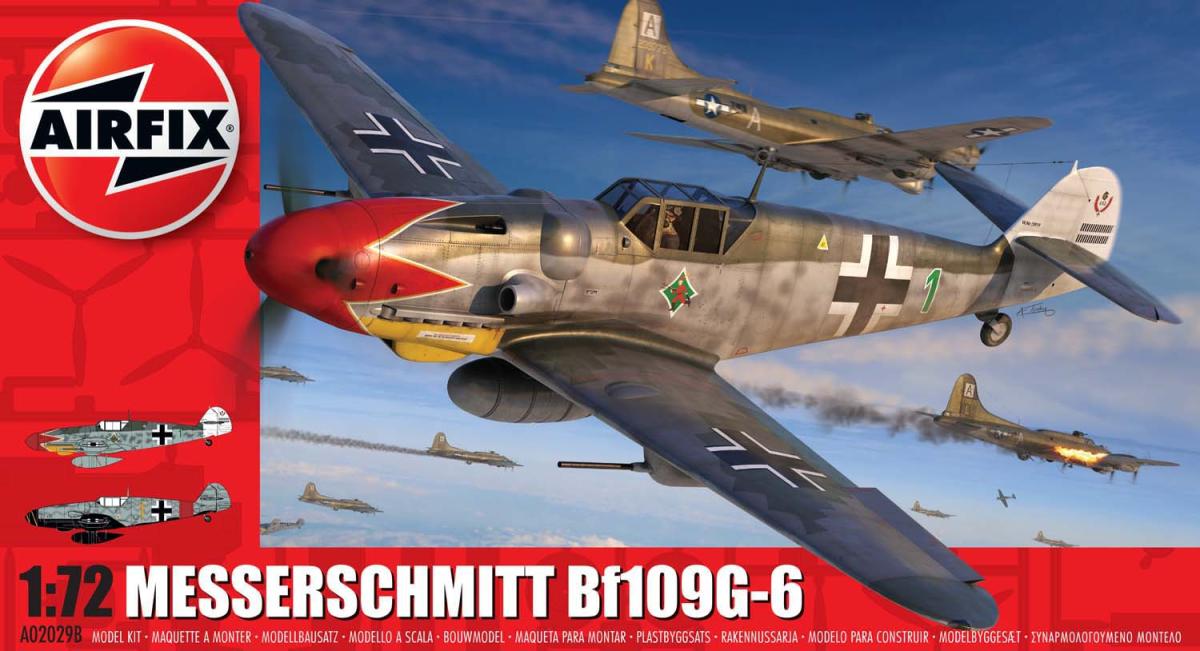 5055286686191 - Airfix A02029B - Messerschmitt Bf109G-6 in 172 5055286686191 - Airfix A02029B - Messerschmitt Bf109G-6 in 172