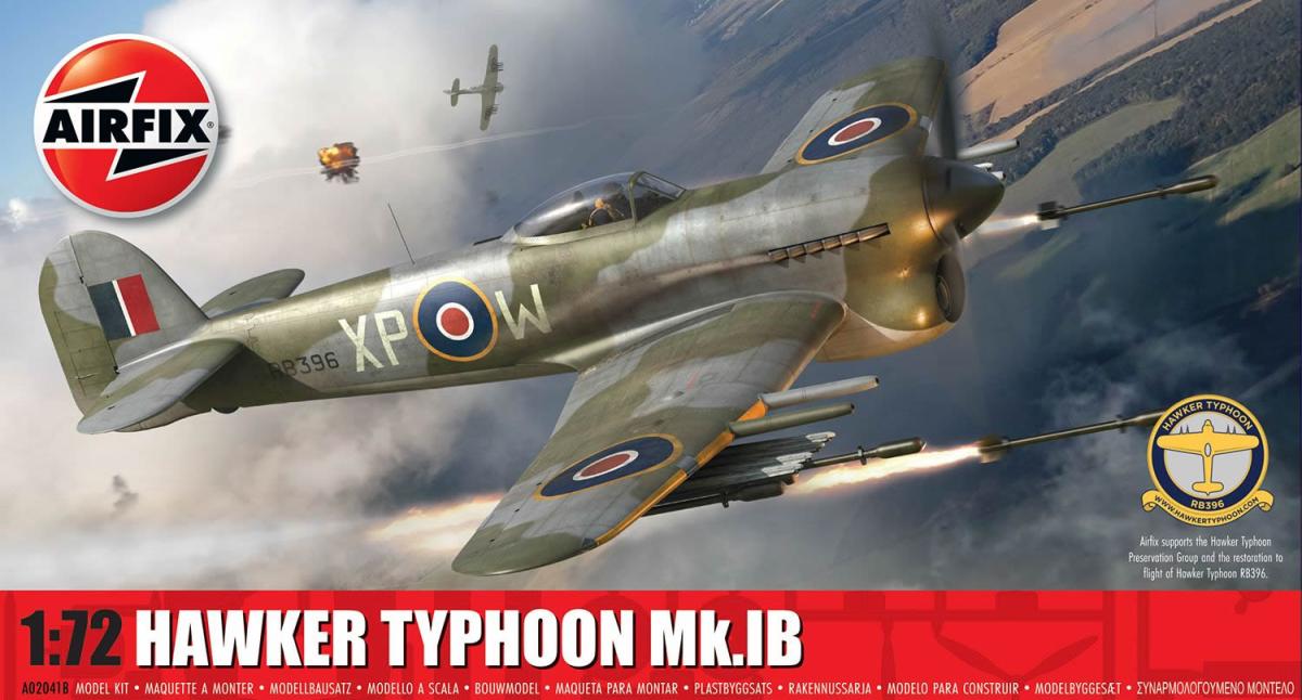 41 x günstig Kaufen-Hawker Typhoon Mk.IB. Hawker Typhoon Mk.IB <![CDATA[Airfix / A02041B / 1:72]]>. 