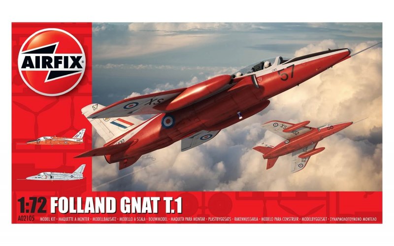 Folland Gnat günstig Kaufen-Folland Gnat T.1. Folland Gnat T.1 <![CDATA[Airfix / A02105 / 1:72]]>. 