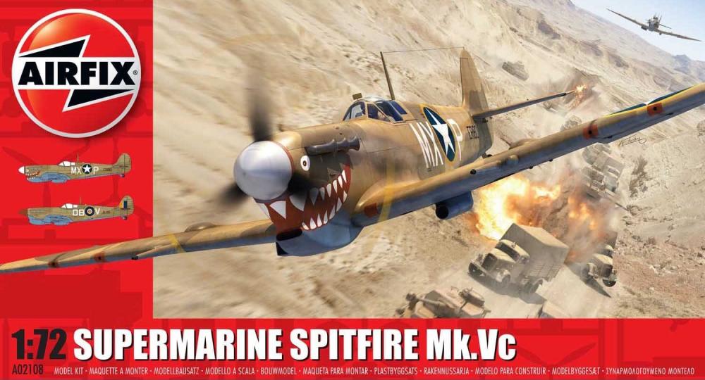 Mk VC günstig Kaufen-Supermarine Spitfire Mk.Vc. Supermarine Spitfire Mk.Vc <![CDATA[Airfix / A02108 / 1:72]]>. 