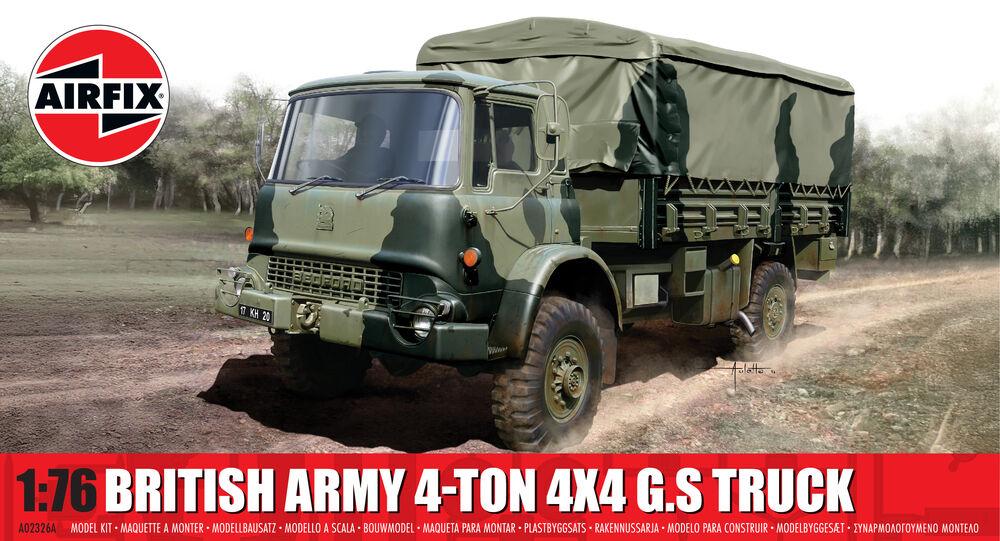 5063129038687 - British Army 4-ton 4 x 4 GS Truck 5063129038687 - British Army 4-ton 4 x 4 GS Truck
