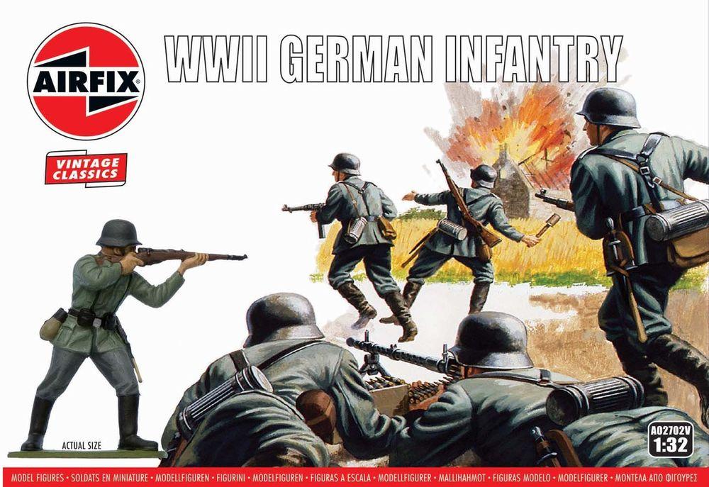 German  günstig Kaufen-WIWII German Infantry - Vintage Classics. WIWII German Infantry - Vintage Classics <![CDATA[Airfix / A02702V / 1:32]]>. 