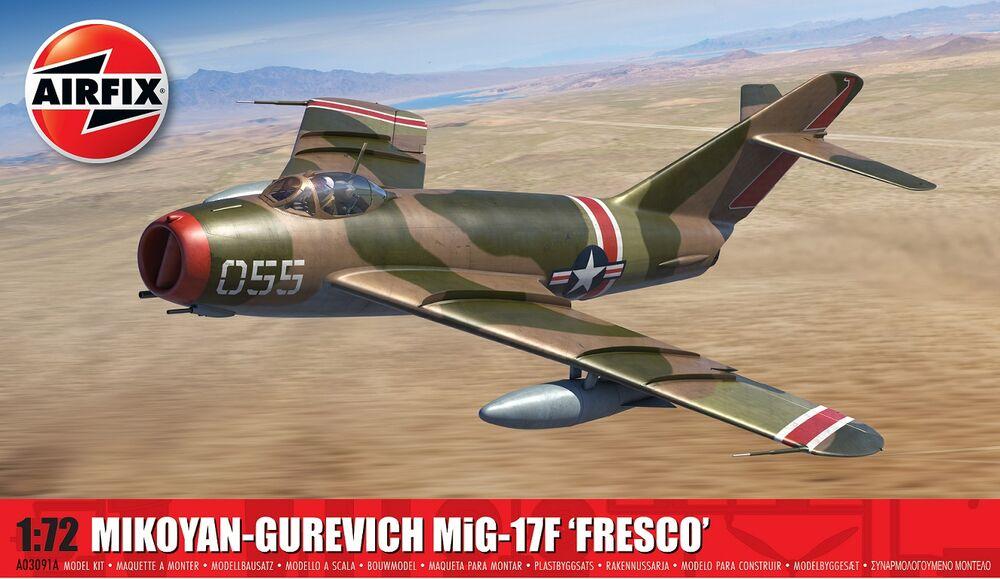 SC A0309 günstig Kaufen-Mikoyan-Gurevich MiG-17F ´Fresco´. Mikoyan-Gurevich MiG-17F ´Fresco´ <![CDATA[Airfix / A03091A / 1:72]]>. 