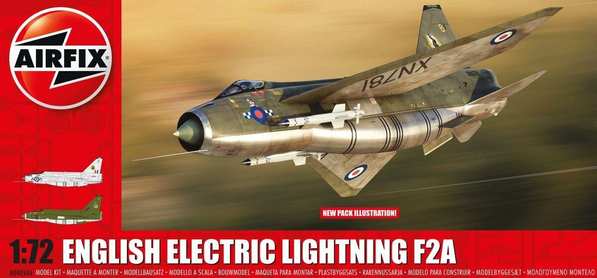 5055286686313 - Airfix A04054A - 172 English Electric Lightning F2A 5055286686313 - Airfix A04054A - 172 English Electric Lightning F2A