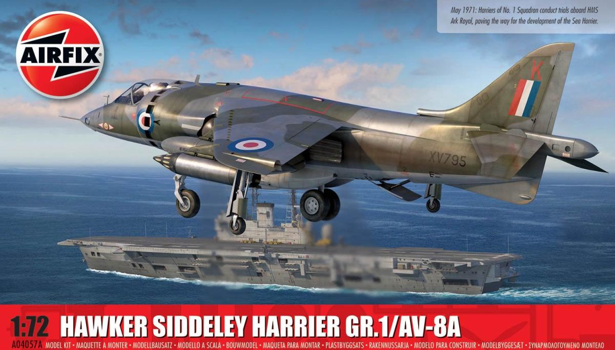 AV 8A günstig Kaufen-Hawker Siddeley Harrier GR.1/AV-8A. Hawker Siddeley Harrier GR.1/AV-8A <![CDATA[Airfix / A04057A / 1:72]]>. 