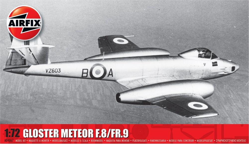 Meteor günstig Kaufen-Gloster Meteor F.8/FR.9. Gloster Meteor F.8/FR.9 <![CDATA[Airfix / A04067 / 1:72]]>. 