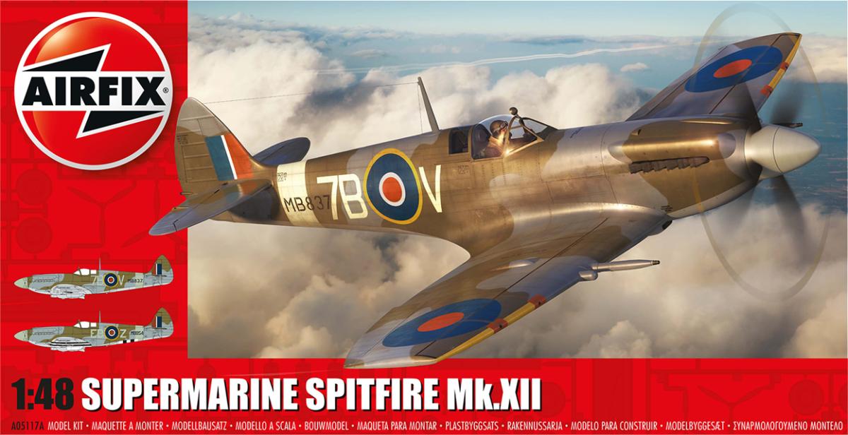 Spitfire F günstig Kaufen-Supermarine Spitfire Mk.XII. Supermarine Spitfire Mk.XII <![CDATA[Airfix / A05117A / 1:48]]>. 