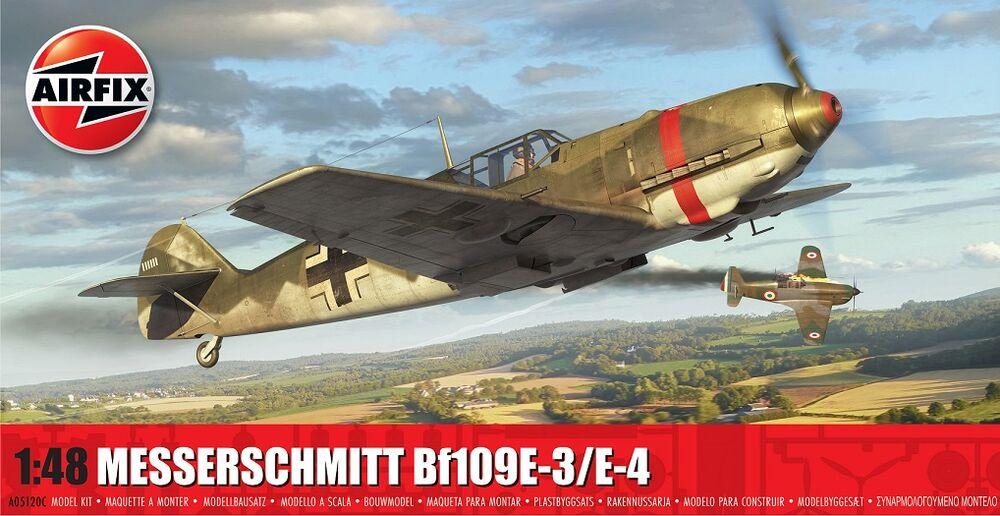 1 2 3  günstig Kaufen-Messerschmitt Bf109E-3/E-4. Messerschmitt Bf109E-3/E-4 <![CDATA[Airfix / A05120C / 1:48]]>. 