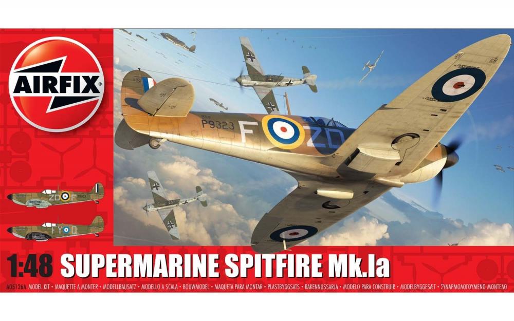 Super 12 günstig Kaufen-Supermarine Spitfire Mk.1 a. Supermarine Spitfire Mk.1 a <![CDATA[Airfix / A05126A / 1:48]]>. 