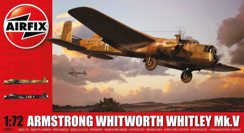 Armstrong  günstig Kaufen-Armstrong Whitworth Whitley Mk.V. Armstrong Whitworth Whitley Mk.V <![CDATA[Airfix / A08016 / 1:72]]>. 