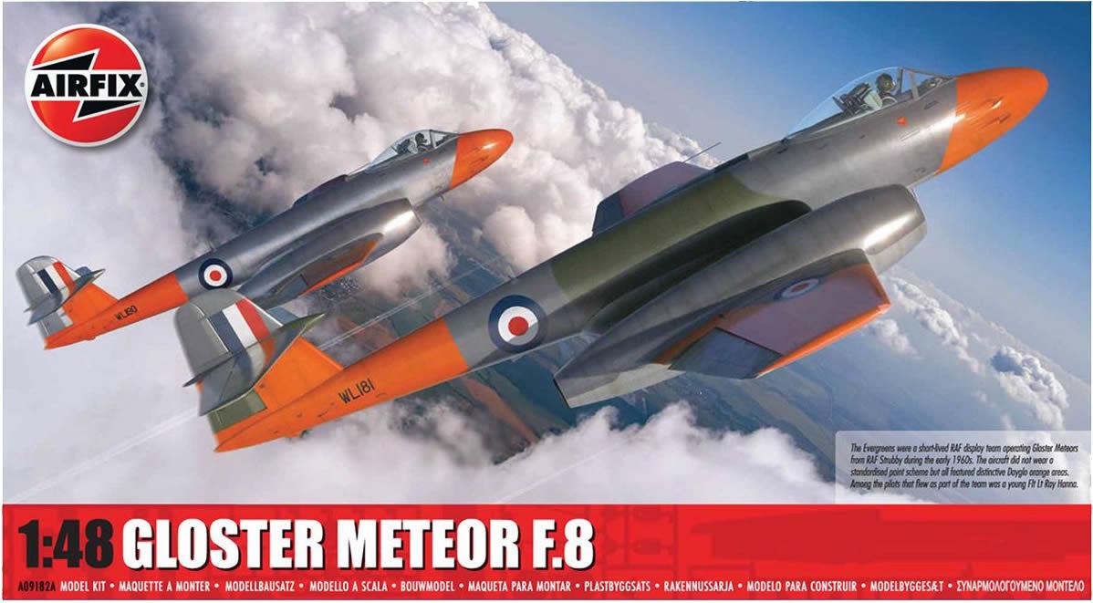 Meteor günstig Kaufen-Gloster Meteor F.8. Gloster Meteor F.8 <![CDATA[Airfix / A09182A / 1:48]]>. 