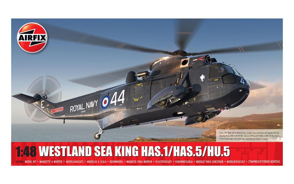 SEA KING günstig Kaufen-Westland Sea King HAS.1/HAS.5/HU.5. Westland Sea King HAS.1/HAS.5/HU.5 <![CDATA[Airfix / 11006 / 1:48]]>. 
