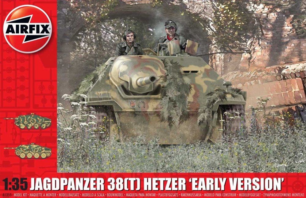 EARLY günstig Kaufen-Jagdpanzer 38t Hetzer - Early Version. Jagdpanzer 38t Hetzer - Early Version <![CDATA[Airfix / A1355 / 1:35]]>. 