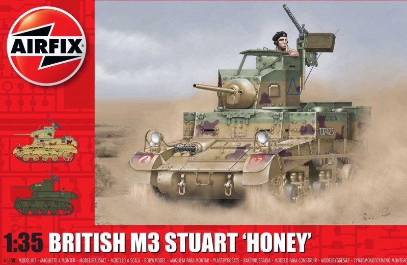 Modellbau: Airfix M3 Stuart Honey (British Version)