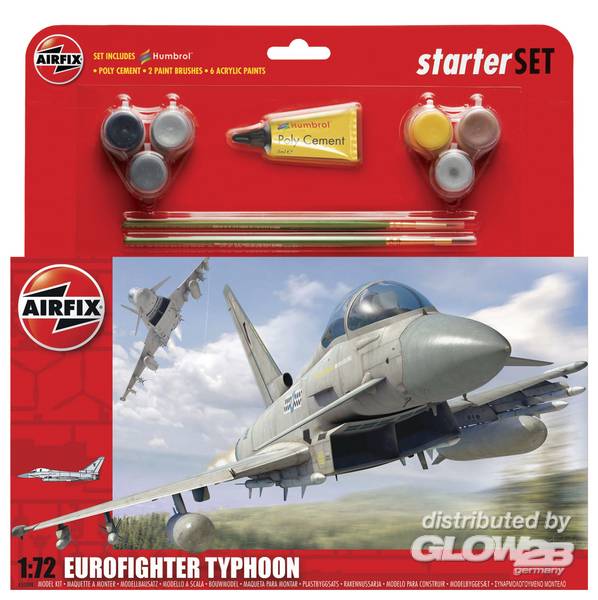 Modellbau: Airfix Eurofighter Typhoon - Large Starter Set