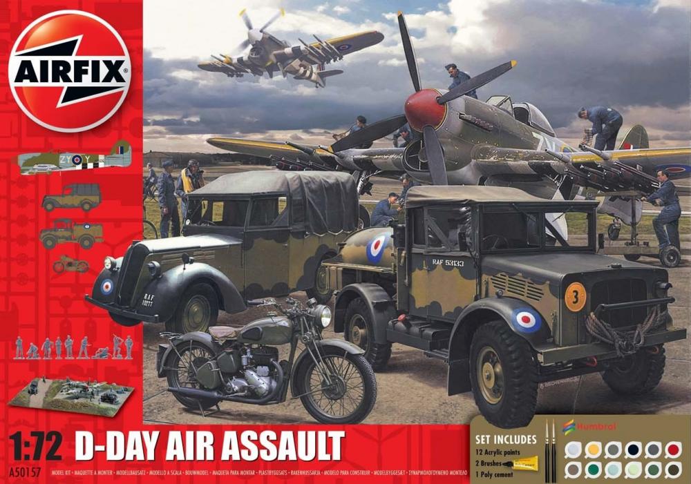 assault günstig Kaufen-D-Day 75th Anniversary Air Assault Gift Set. D-Day 75th Anniversary Air Assault Gift Set <![CDATA[Airfix / A50157A / 1:76]]>. 