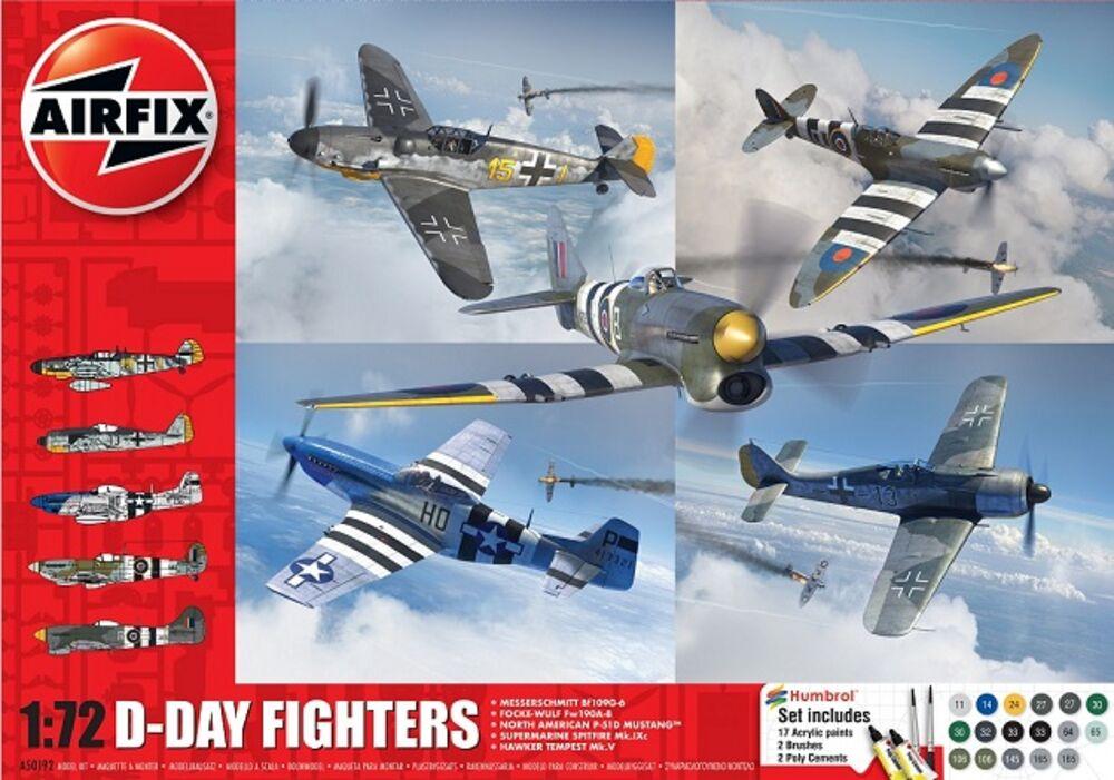 Set 19 günstig Kaufen-D-Day Fighters - Gift Set. D-Day Fighters - Gift Set <![CDATA[Airfix / A50192 / 1:72]]>. 