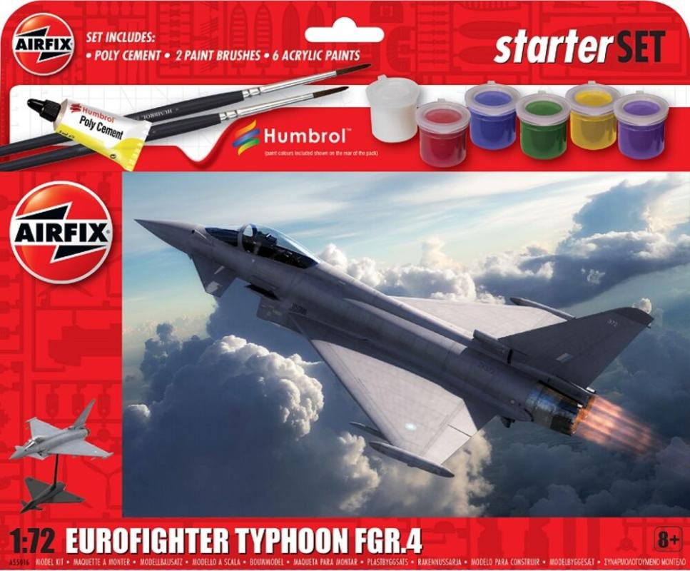 starter günstig Kaufen-Starter Set - Eurofighter Typhoon FGR.4. Starter Set - Eurofighter Typhoon FGR.4 <![CDATA[Airfix / A55016 / 1:72]]>. 