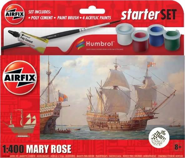 All Star günstig Kaufen-Small Starter Set - Mary Rose. Small Starter Set - Mary Rose <![CDATA[Airfix / A55114A / 1:400]]>. 